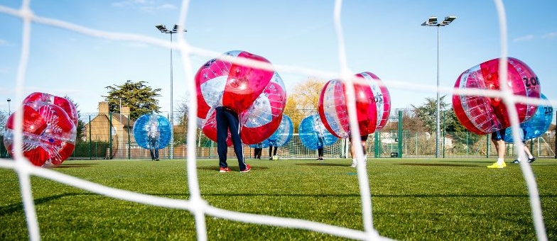 Zorbing futbal