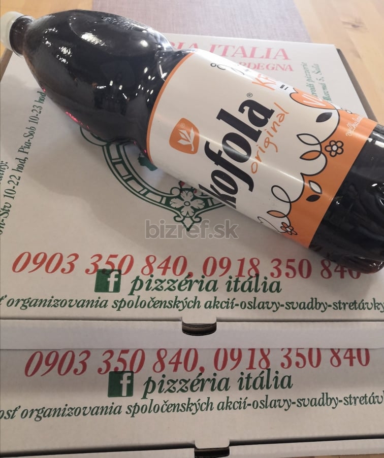 2x PIZZA 600g  + KOFOLA GRATIS