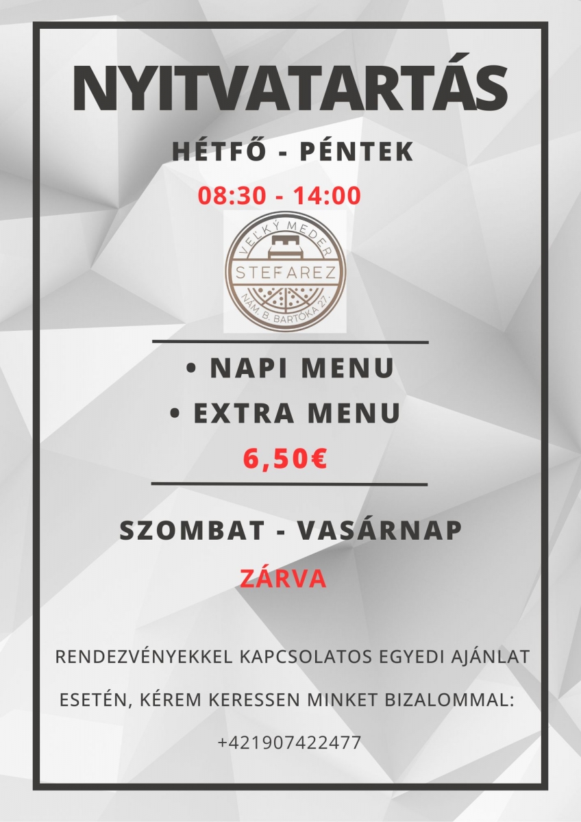 OTVÁRACIE HODINY