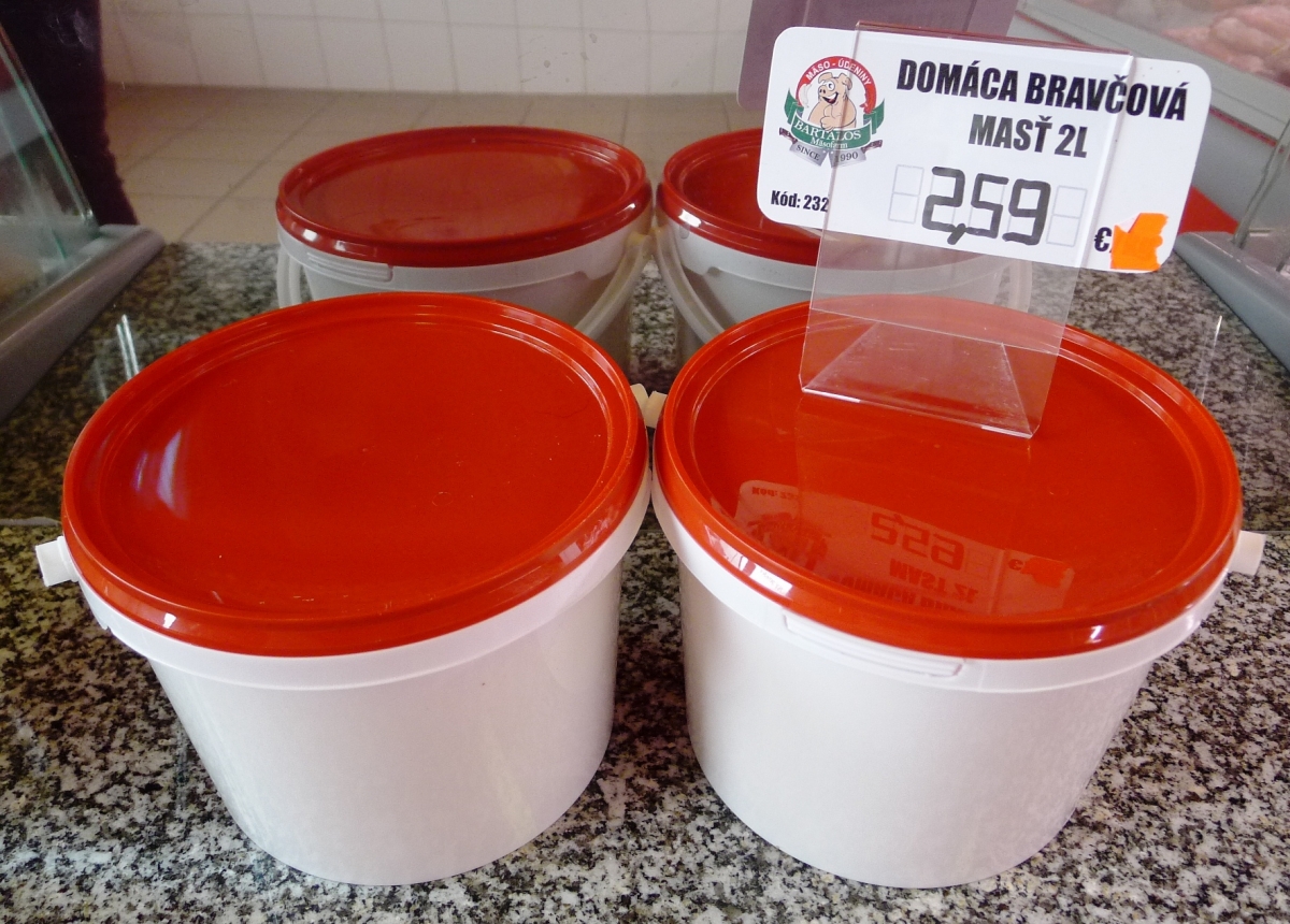 Házi disznózsír - 2l, 5l