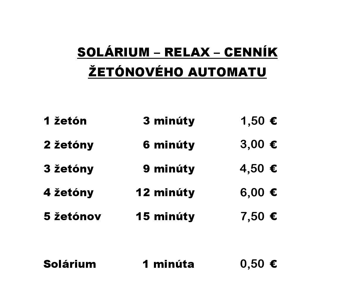 Szolárium- árak