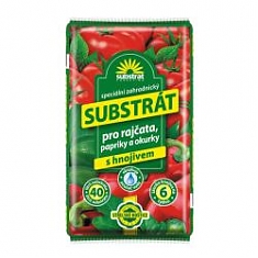 Substráty pre rajčiny, papriky a uhorky