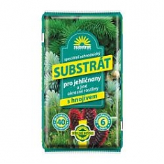 Substrát pre ihličňany