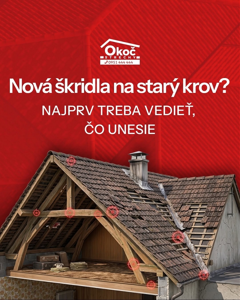 Rekonštrukcia strechy Veľký Meder