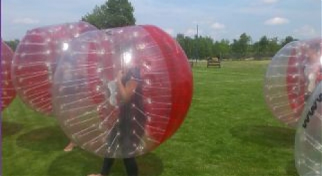 Zorbing futbal
