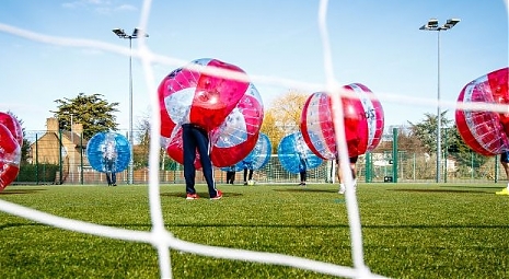 Zorbing futbal