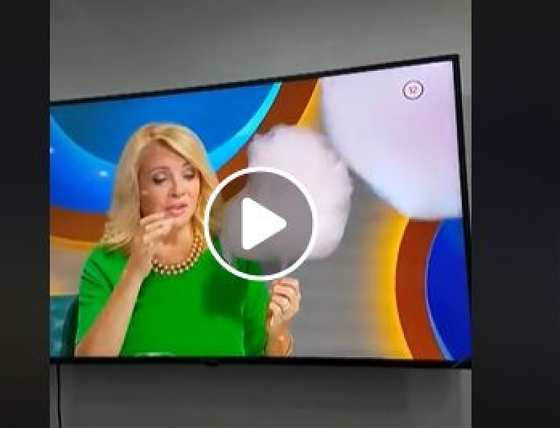 Naša cukrová vata v televízii