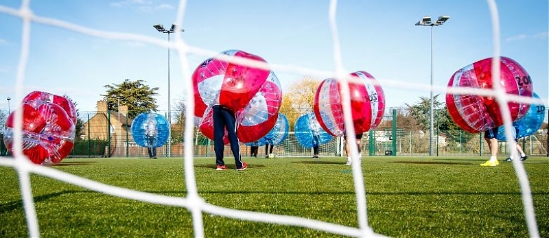 Zorbing futbal