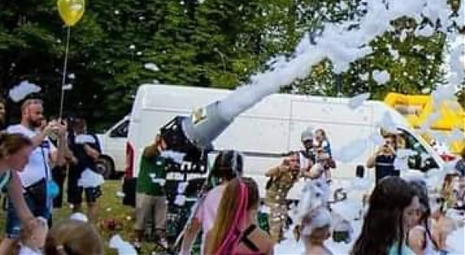 Penová show, penové delo