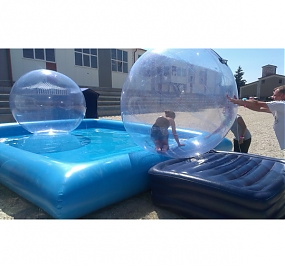 Aquazorbing vodné bubliny