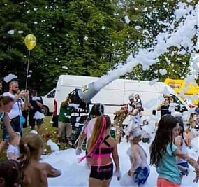 Penové delo, penová show