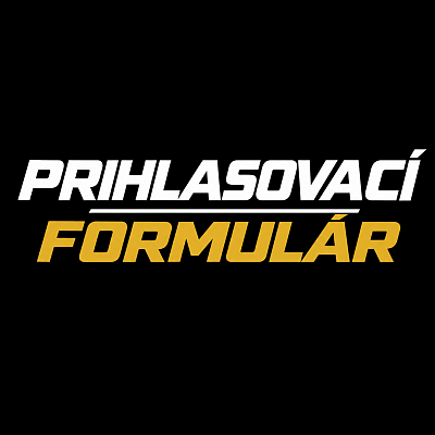 REGISTRÁCIA A PRIHLASOVACÍ FORMULÁR