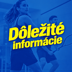 DÔLEŽITÉ INFOMÁCIE