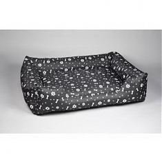 PELECH S OKRAJMI " BONES BLACK " - L