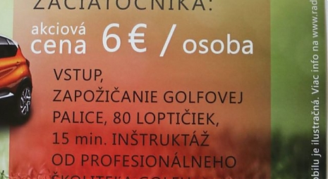Golf pre každého