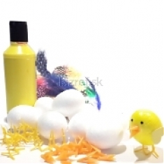 Sada na výrobu veľkonočných kuriatok