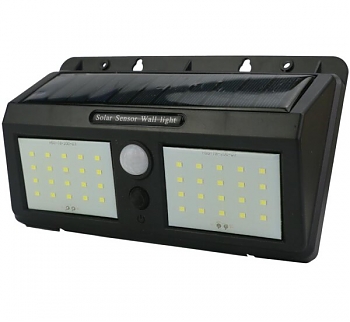 Entac Svietidlo plastové 2,3W SMD solárne PIR