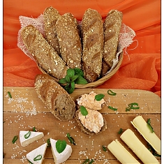 Rožok so zlatým ľanom