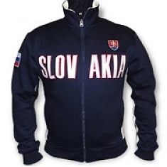 Mikina SLOVAKIA so zipsom