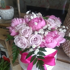 ROMANTICKÁ RUŽOVÁ KOMBINÁCIA