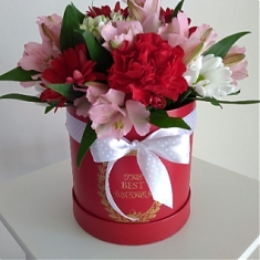 ČERVENO – RUŽOVÝ BOX