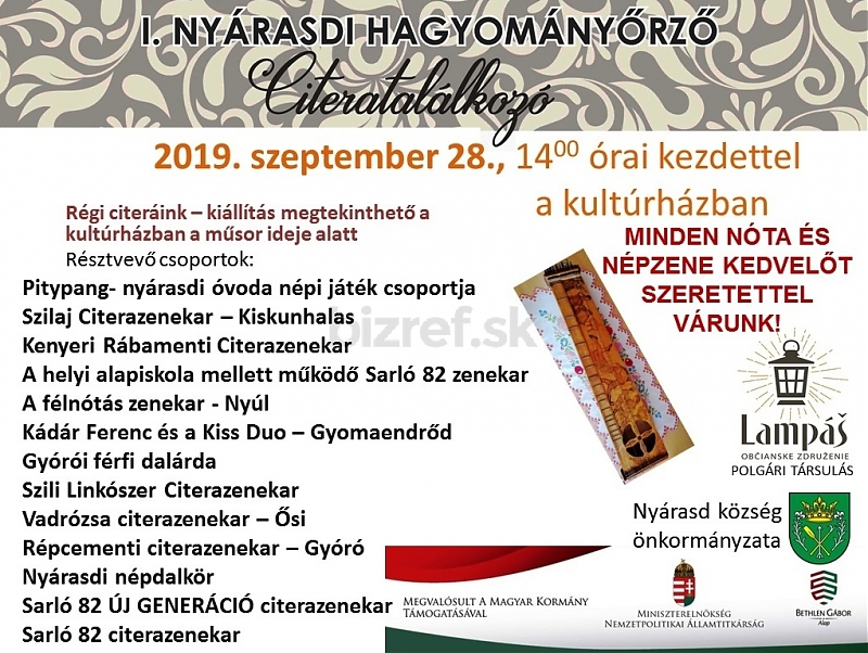 Informácie o Citarovom stretnutí 2019