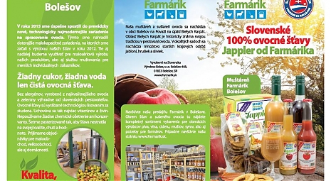 100 % OVOCNÉ ŠŤAVY