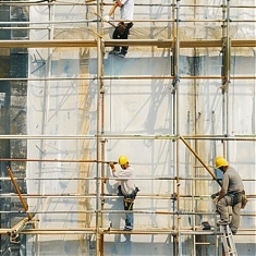 Fasádne lešenie GRAF je najlepší výber, bezpečnosť a rýchlu montáž – a obrovskú výhodu jednoduchej demontáže.