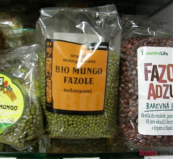 bio - fazulky mungo, adzuki