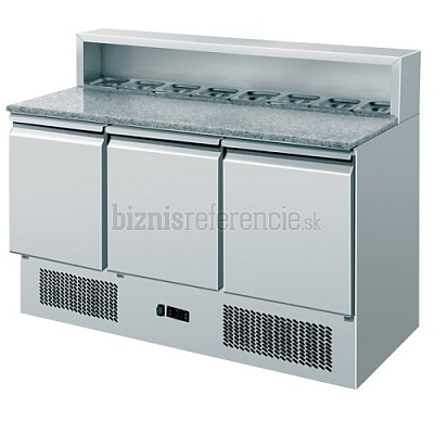 Chladiace pizza stoly a saladety