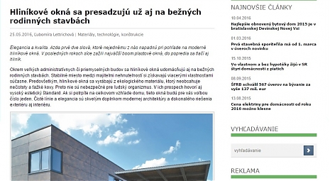 Hliníkové okná aj pre rodinné domy 1