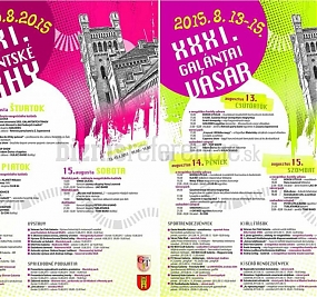 2015 - GALANTSKÉ TRHY