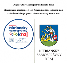 PROJEKT: Obnova veľkej sály kultúrneho domu /2024/