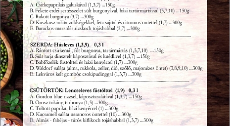 DENNÉ MENU - HU