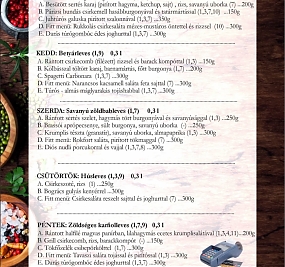 DENNÉ MENU - HU