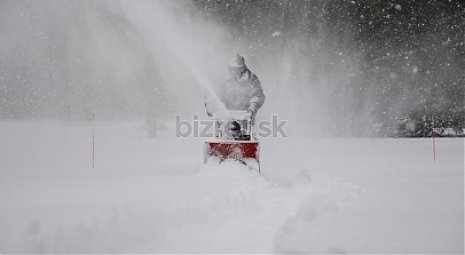 Odhŕňanie snehu Bratislava