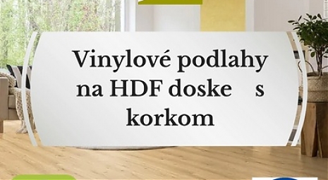 Vin. podlahy na HDF doske s korkom