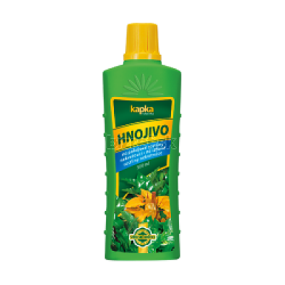 Hnojivo Kapka pre nekvitnúce izbové rastliny