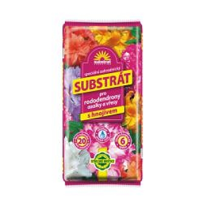 Substrát pre rododendrony a azalky