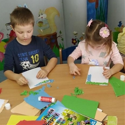 Kreatívna chvíľka v našej škôlke