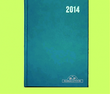 Diár s tampónovou potlačou