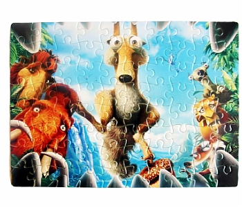 Puzzle so sublimačnou potlačou