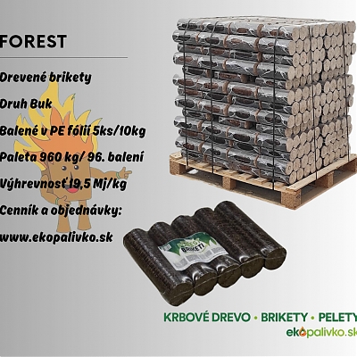 Drevené brikety