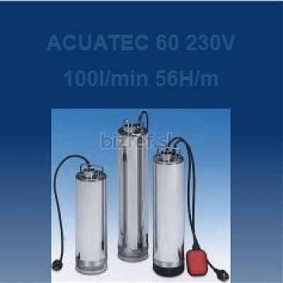 ACUATEC 60 230V 100l/min 56H/m