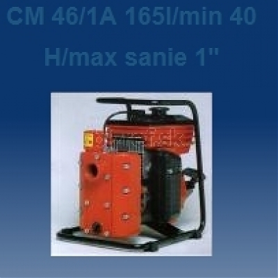 CM 46/1A 165l/min 40 H/max sanie 1"