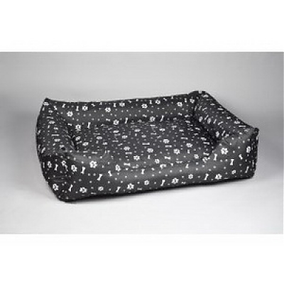 PELECH S OKRAJMI " BONES BLACK " - L