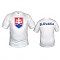 Tričko SLOVAKIA biele