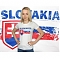 Tričko SVK vlajka biele dámske