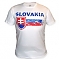 Tričko SVK vlajka biele