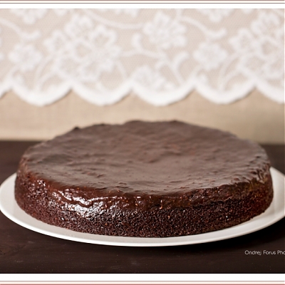 Čoko-lekvárová torta